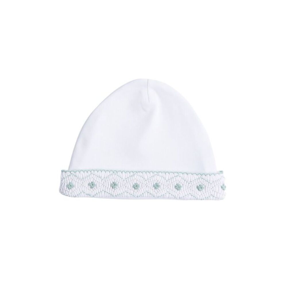 Pepa London Girls Hand Smocked Newborn Hat